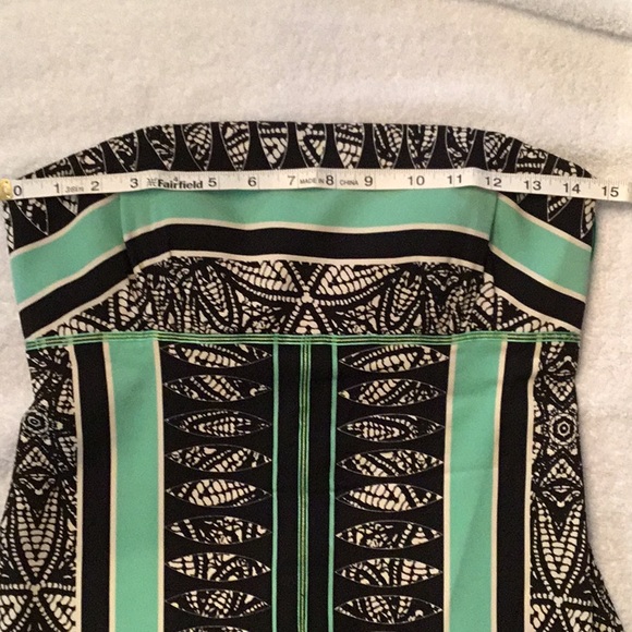 Nicole Miller strapless silk dress. - Picture 15 of 16